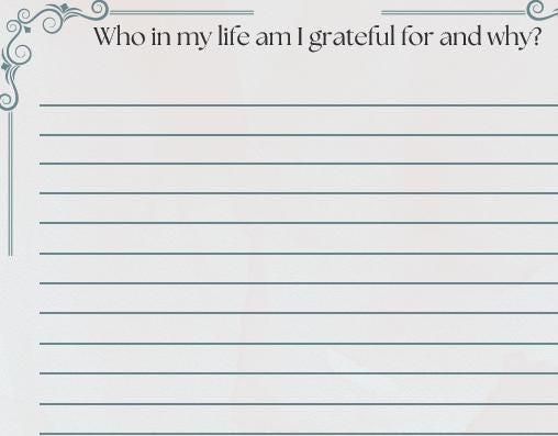 90-Day Positive Affirmation Journal: Daily Gratitude & Mindfulness (Printable PDF)