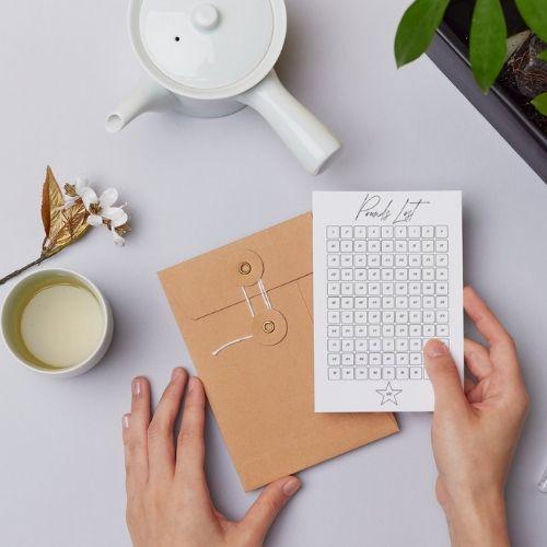 100 lb Weight Loss Tracker Printable: Minimalist Design (Digital Download)